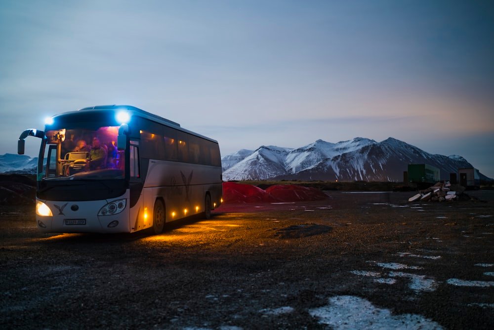 Modern Greyhound Bus